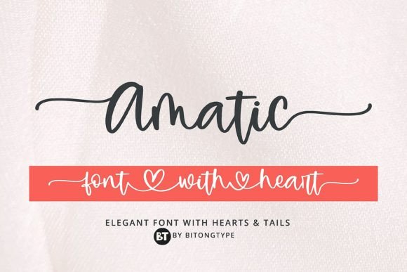 Amatic: A Handwritten Font for Creative Expression
