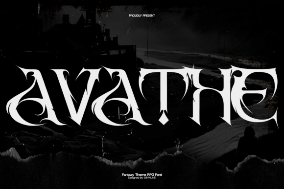 Avathe: A Bold Font for Fantasy and Gothic Design