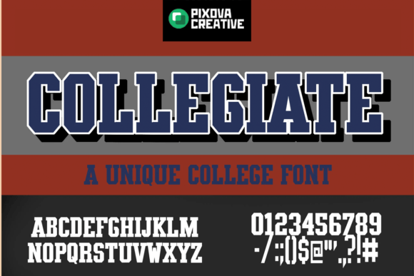 Collegiate: A Timeless Typeface for Academic and Creative Excellence