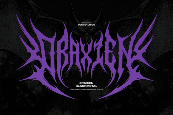 Draxien: The Unleashed Power of Extreme Typography