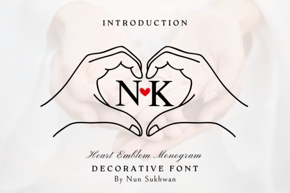 Heart Emblem Monogram: A Unique Blend of Elegance and Creativity