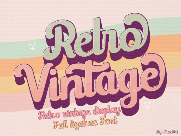 Retro Vintage Style for Timeless Design