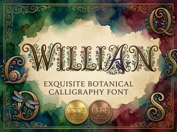 William: A Victorian Masterpiece in Typography